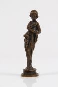 Petschschaft. Um 1900. Bronze. Antike