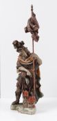 Skulptur. Hl. Florian. 20. Jh. Holz
