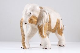 Elefant. Wohl Thailand. 20. Jh. Holz