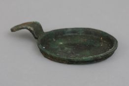 Chinesische Bronze Öllampe der Han-Dynastie (206 v.Chr.-22 n.Chr.)