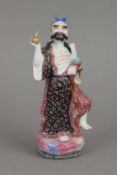 Chinesische Porzellanfigur "Li Tieguai"