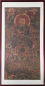 Chinesisch-Taoistisches scroll/Thangka, wohl Ming Dynastie