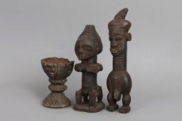 3 afrikanische Ritualfiguren