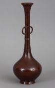 Japanische Bronze Vase