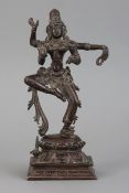 Indische Bronzefigur "Shiva Shakti"