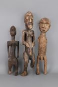 3 afrikanische Ritualfiguren