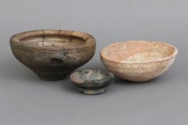 3 Tonschalen der Antike