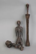 3 afrikanische Ritualfiguren