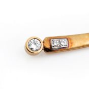 Diamantbrosche ca. 1 ct