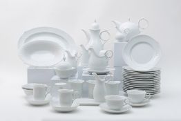 MEISSEN Kaffee und Teeservice Wellenspiel