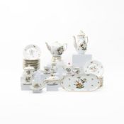 Herend Kaffee und Teeservice Rothschild Bird
