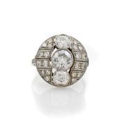 Historischer Diamantring