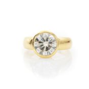 Solitärring ca. 3,7 ct
