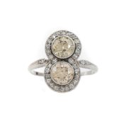Toi et Moi Diamantring