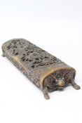 Potpourri-Behälter, China 20. Jh., im Vintage-Stil, aus Resin-Harz, gegossen mit aufwendiger