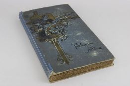 Album mit ca. 250 Photos und Postkarten, meist Deutsches Reich 1871 - 1945, meist von Offizieren,