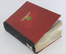 Deutsches Gesetzblatt Teil 1 - 1936, in Buchform, Deutsches Reich 1933-45, teilweise mit