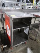 stainless demo cart