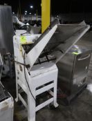 Oliver bread slicer, on stand