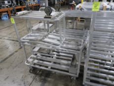 aluminum stocking carts