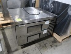 True refrigerated equipment base w/ drawers