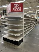 72FT OF STORFLEX GONDOLA SHELVING