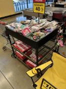 3-TIER WIRE BIN MERCHANDISERS