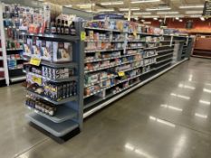36FT OF STORFLEX GONDOLA SHELVING