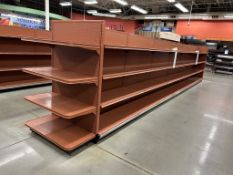 24FT OF STORFLEX GONDOLA SHELVING