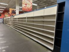 69FT OF STORFLEX WALL SHELVING