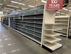 64FT OF STORFLEX GONDOLA SHELVING
