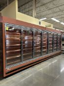 SOLD BY DOOR, 7 DOOR RUN ZERO ZONE LOW TEMP CASES