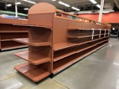 24FT OF STORFLEX GONDOLA SHELVING