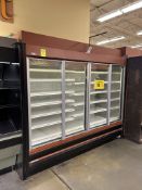 2005 TYLER 8FT MULTIDECK CASE W/ MED TEMP DOORS