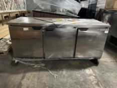 BEVERAGE AIR 6FT WORKTOP REFRIGERATOR