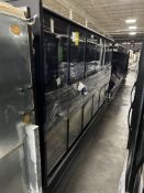 2015 HILL PHOENIX 12FT MULTIDECK CASE W/ MED TEMP DOORS