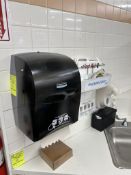 SOAP AND PAPER TOWEL DISPENSER