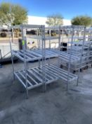 ASSORTED ALUMINUM RACKS