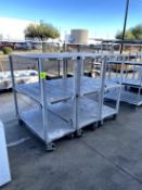 3 ALUMINUM RACKS