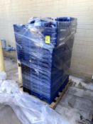 PALLET OF PLASTIC CRATES