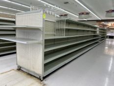 52' RUN OF GONDOLA SHELVING