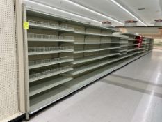 68' RUN OF GONDOLA SHELVING