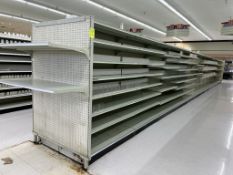 52' RUN OF GONDOLA SHELVING