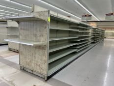 56' RUN OF GONDOLA SHELVING