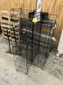 TIERED WIRE DISPLAY RACKS