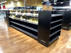 12FT RUN OF MADIX SHELVING