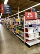 88FT RUN OF MADIX GONDOLA SHELVING