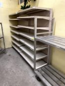 8FT RUN OF MADIX SHELVING