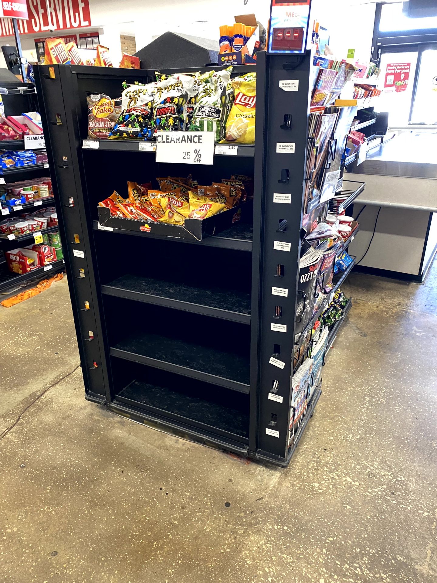 CHECKLANE MERCHANDISERS (COOLERS NOT INCLUDED) - Image 3 of 3