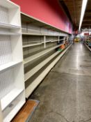 96FT RUN OF MADIX WALL SHELVING